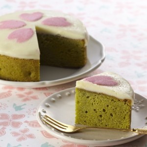 桜の抹茶アマンディーヌホワイトチョコ【ガトー・ド・雪ヶ峰】