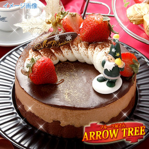 ショコラのクリスマスケーキ【アローツリー】