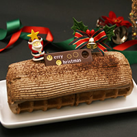 ホワイトX’masワッフル&ショコラノエル【ワッフル・ケーキの店Ｒ．Ｌ】