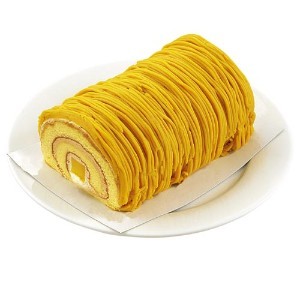 かぼちゃのモンブランロール
