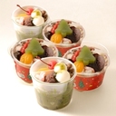 季節限定　クリスマスあんみつ【船橋屋】