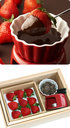 バレンタイン　いちごチョコレートフォンデュセット【京橋千疋屋 】