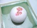 京の上生菓子上用饅頭 彼岸桜【笹屋昌園】