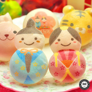 ひな祭り限定お絵かきマカロン