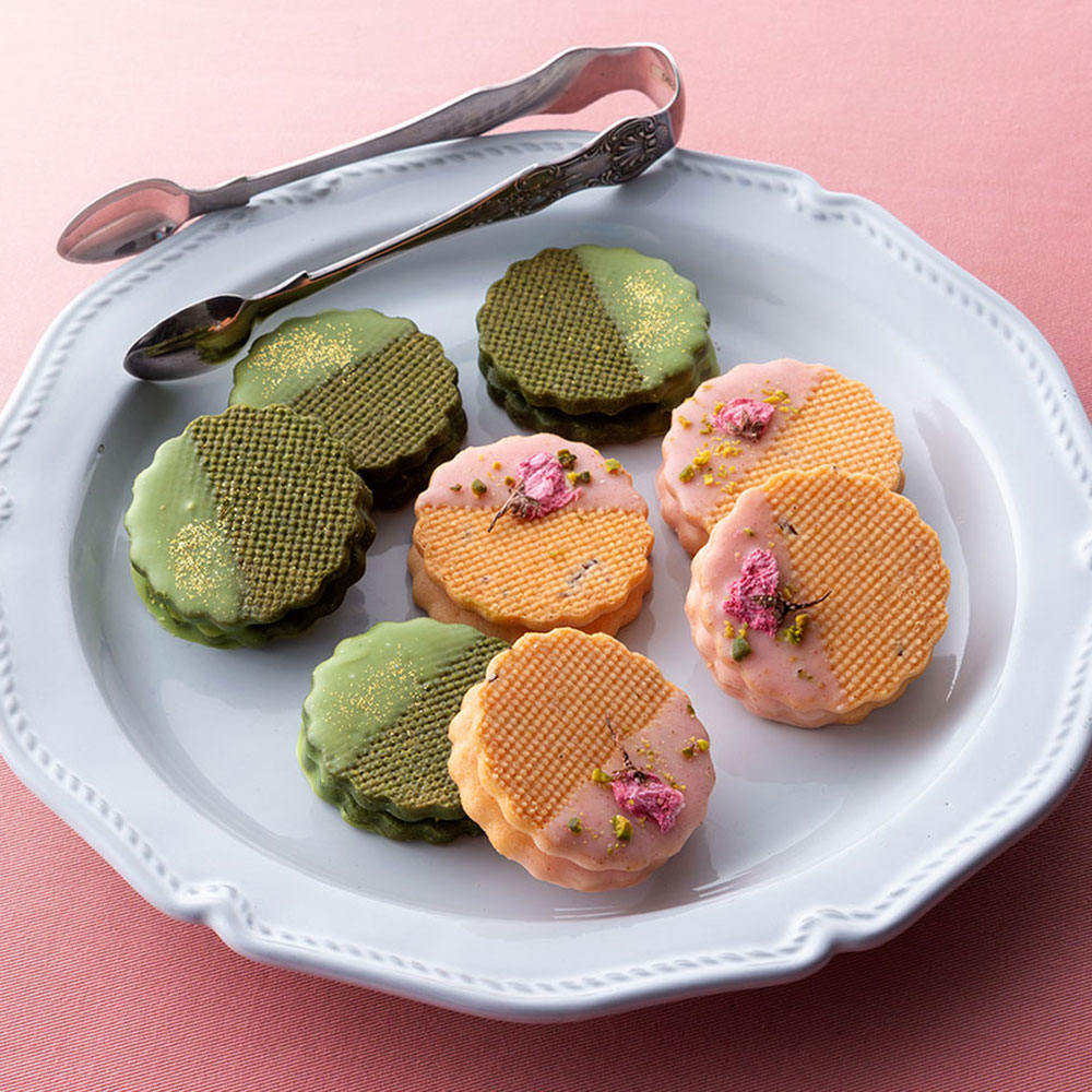 季節のサブレ 2種9袋(桜・抹茶) 【パティスリー ロリアンコティ】