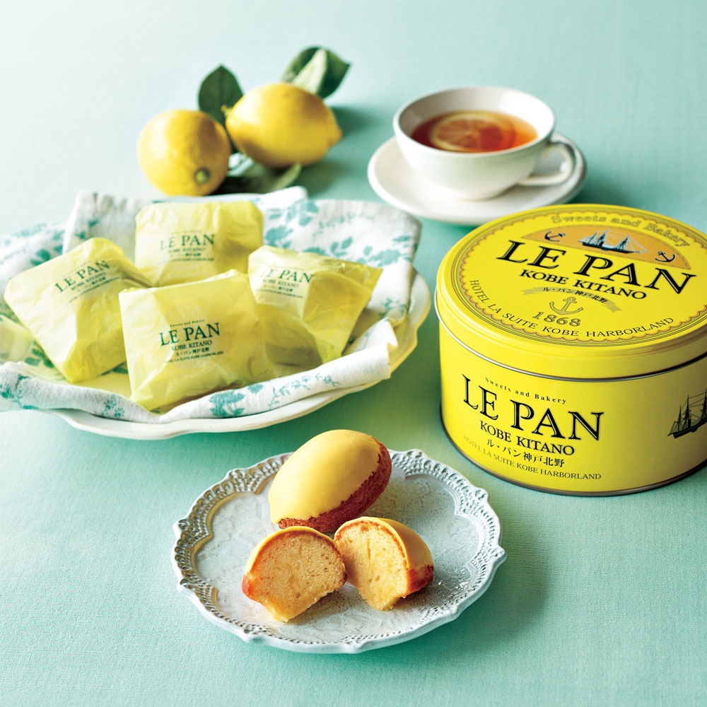 ル・パンの瀬戸内レモンケーキ缶【ル・パン神戸北野】